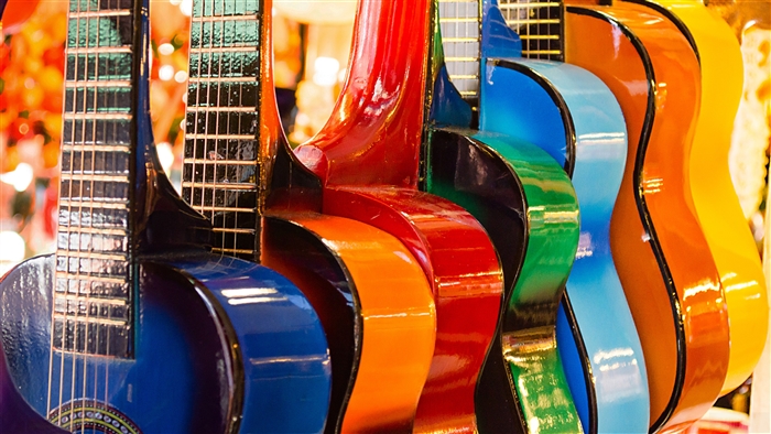 Colorful Guitars