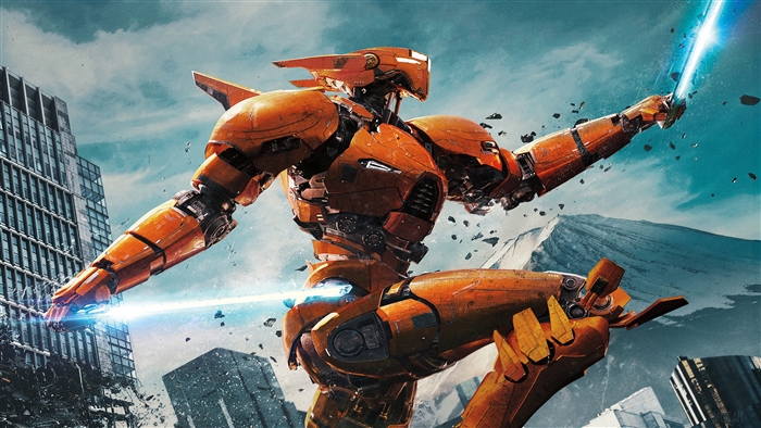 Saber Athena from Pacific Rim Uprising 4K