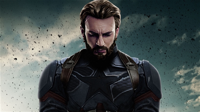 Captain America from Avengers Infinity War 4K