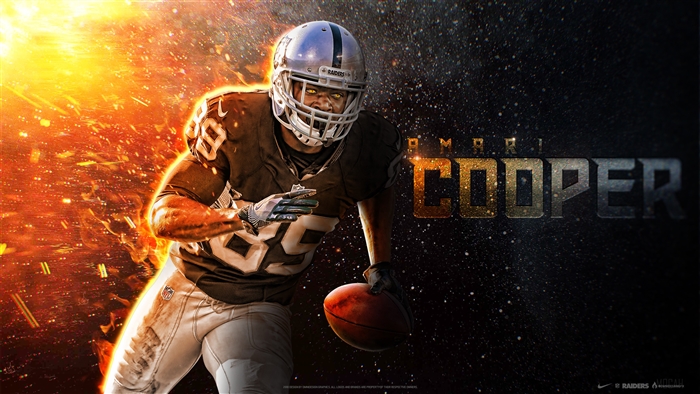 Amari Cooper of the Oakland Raiders NFL 4K