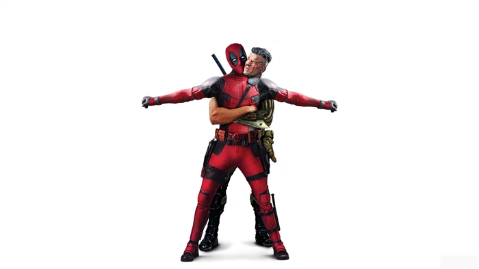 Deadpool and Cable from Deadpool 2 Movie 4K