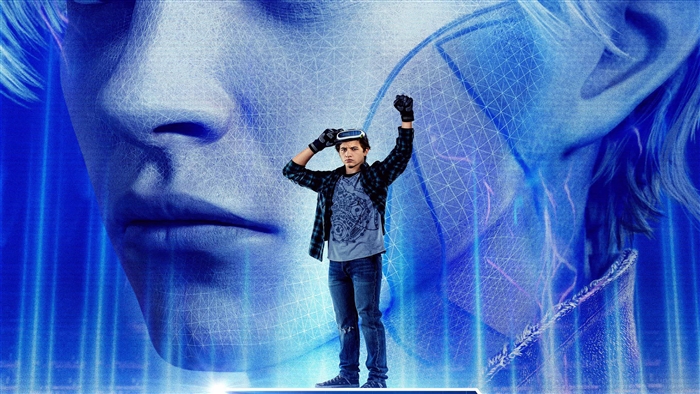 Tye Sheridan as Parzival from Ready Player One 4K