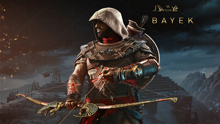 Bayek from Assassin's Creed Origins 4K