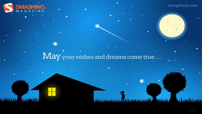 May your wishes and dreams come true 4K
