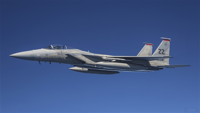 McDonnell Douglas F-15 Eagle Jet Fighter 4K