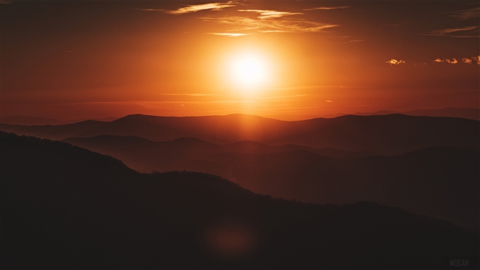 Shenandoah National Park Sunset