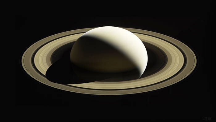 Cassini's 4K View of Saturn with Its Rings