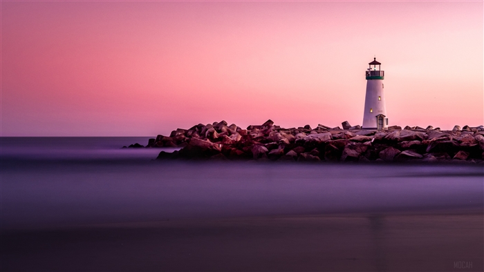 Lighthouse at Sunset