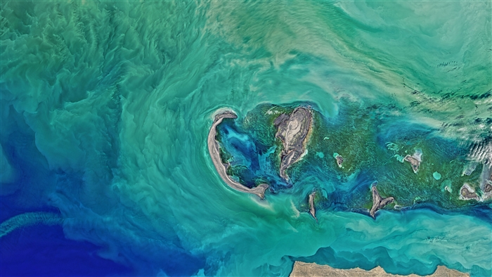 North Caspian Sea from NASA 4K