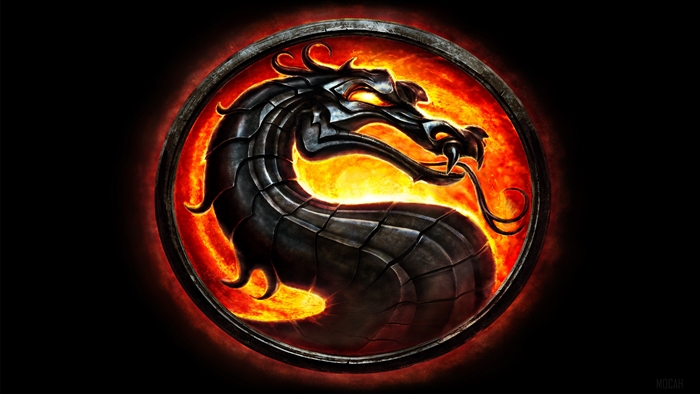 Mortal Kombat Dragon Logo 4K