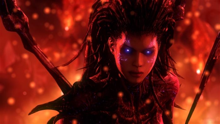 Sarah Kerrigan from StarCraft 4K