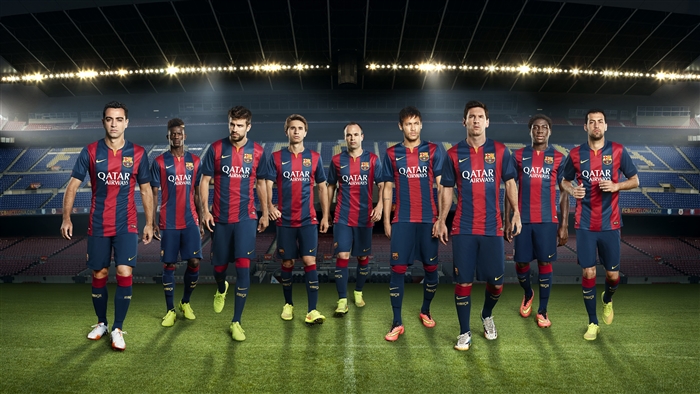FC Barcelona Football Club Team