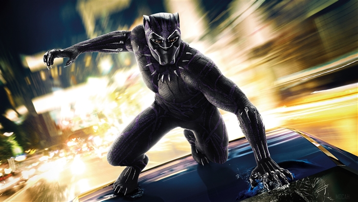 Black Panther from Marvel 4K