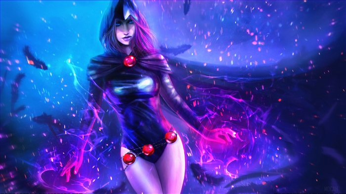 Raven from Teen Titans 4K