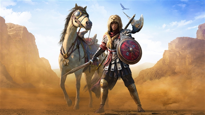 Bayek of Siwa from Assassin's Creed Origins 4K