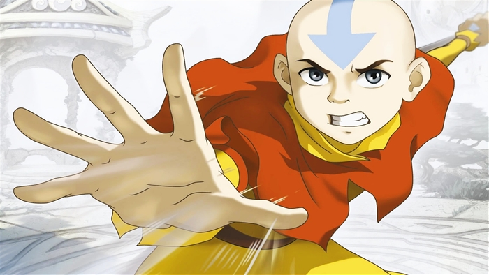 Aang from Avatar The Last Airbender 4K