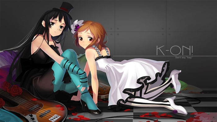 Yui Hirasawa and Mio Akiyama from K-ON! 4K
