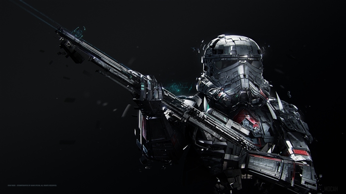 Stormtrooper from Star Wars CGI 4K