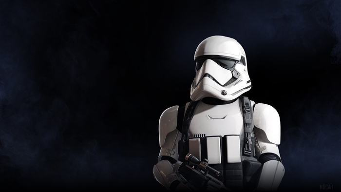 First Order Heavy Assault Trooper from Star Wars Battlefront II 4K