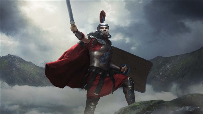 Roman Commander from Total War Arena 4K