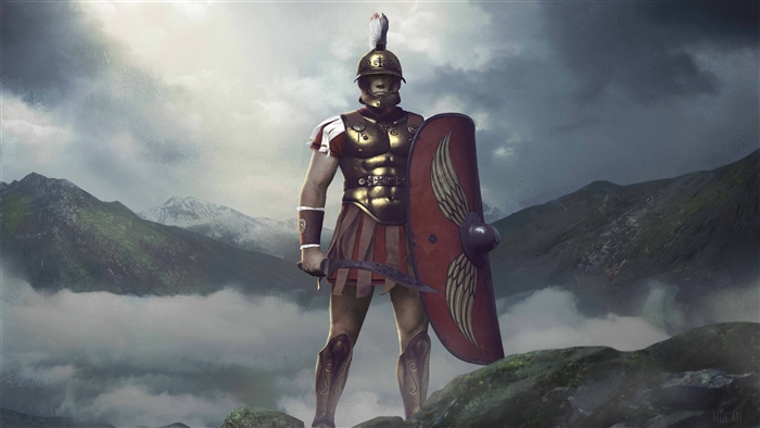 Roman soldier from Total War Arena 4K