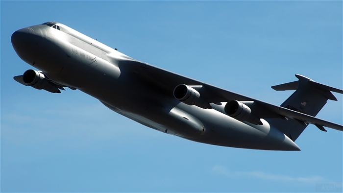 C-5 Galaxy US Air Force 4K