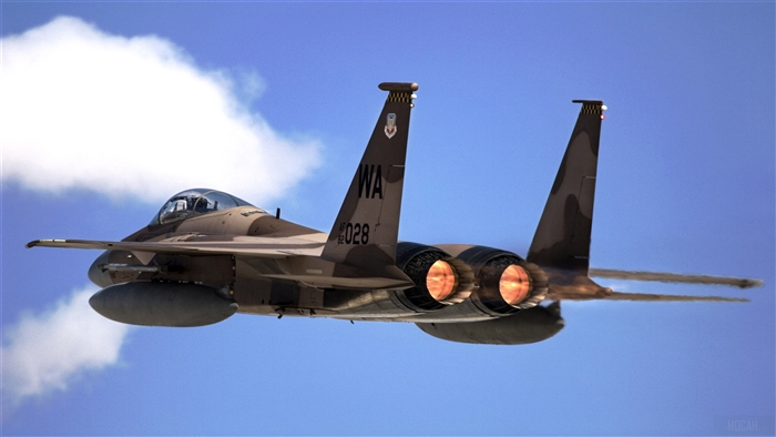 F-15 Eagle from Nellis Air Force Base 4K