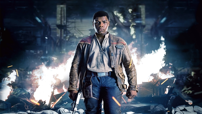 Finn from Star Wars: The Last Jedi 4K