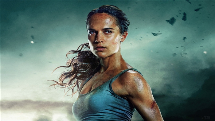 Lara Croft from Tomb Raider 4K