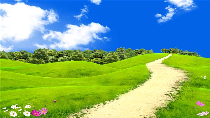 Beautiful Spring Landscape 4K