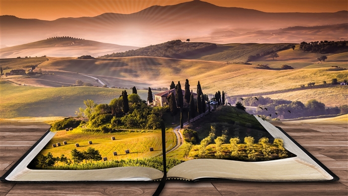 Landscape book