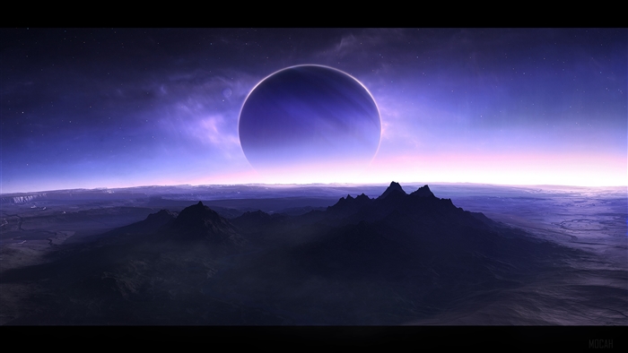 Sci Fi Planet Twilight 4K