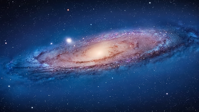 Mac OS X Lion 4K Galaxy Wallpaper