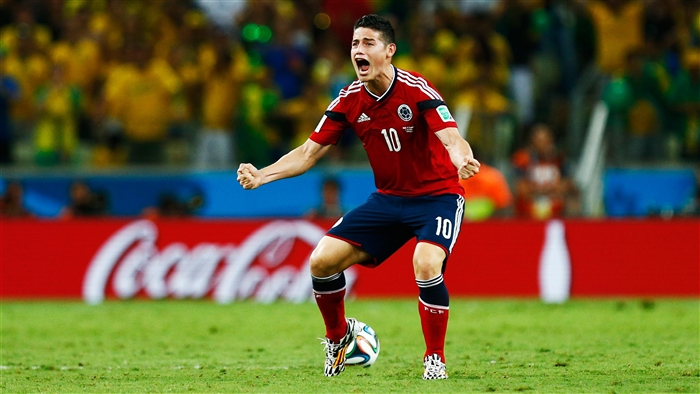 James Rodriguez of Colombia 4K