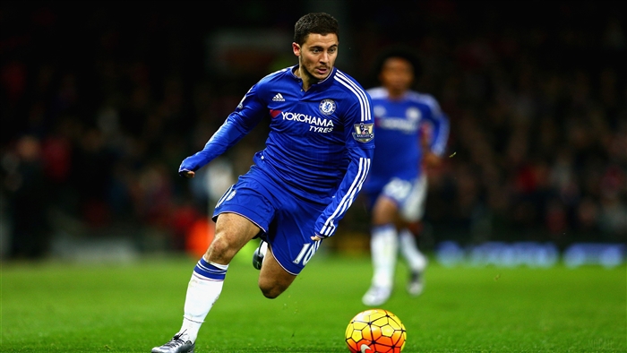 Eden Hazard playing football in 4K