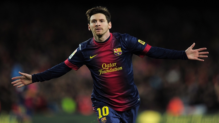 Lionel Messi from FC Barcelona