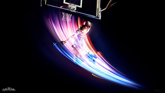 Basketball Player Dunking in 4K