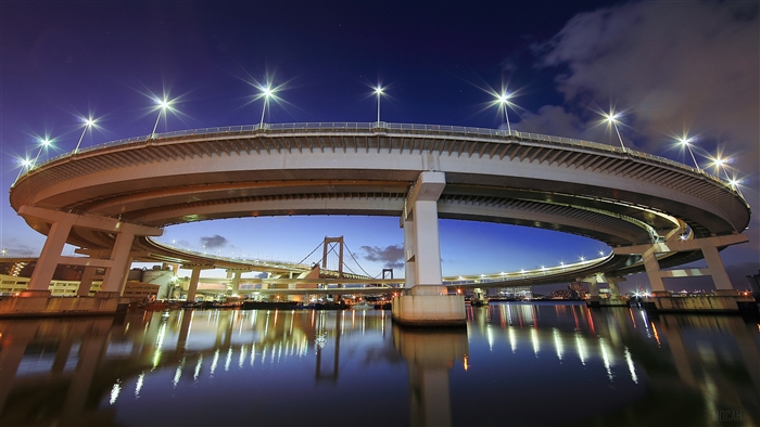 Rainbow Bridge Tokyo Japan