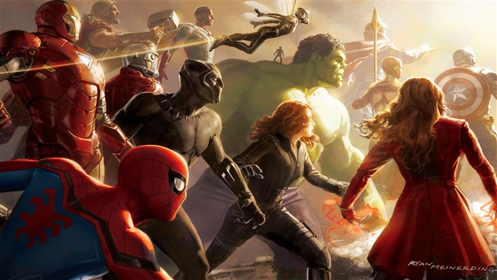 Avengers Artwork 4K