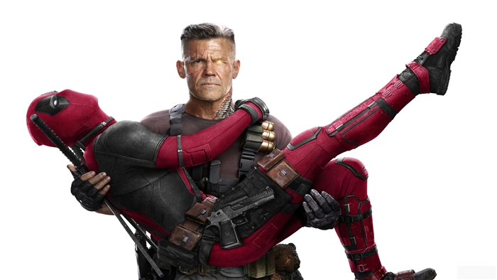 Deadpool and Cable from Deadpool 2 4K