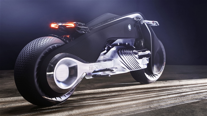 BMW Motorrad VISION NEXT 100 motorcycle 4K