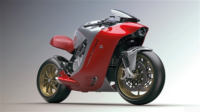 MV Agusta F4Z Zagato motorcycle 4K