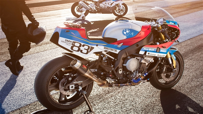 Custom BMW S1000RR Motorcycle 4K