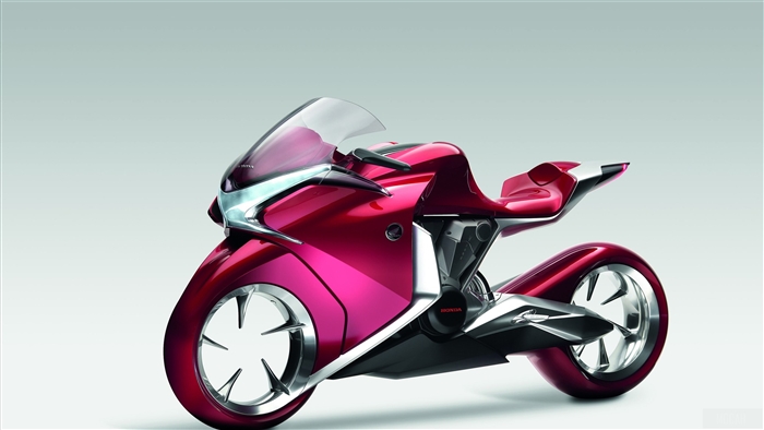 Honda V4 Concept Motorcycle 4K
