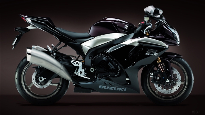 Suzuki GSX Dark Motorcycle 4K