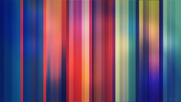 Colorful vertical stripes abstract art 4K