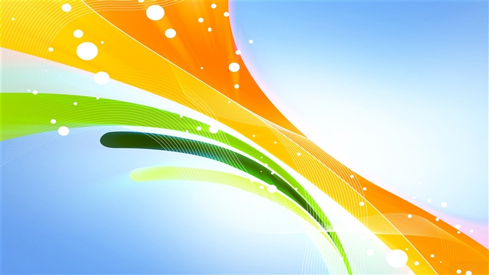Colorful Abstract Ribbons 4K Design
