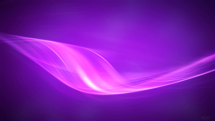 Abstract Purple and Pink Light Waves 4K Design