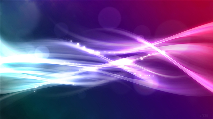 Abstract light streaks in multiple colors 4K
