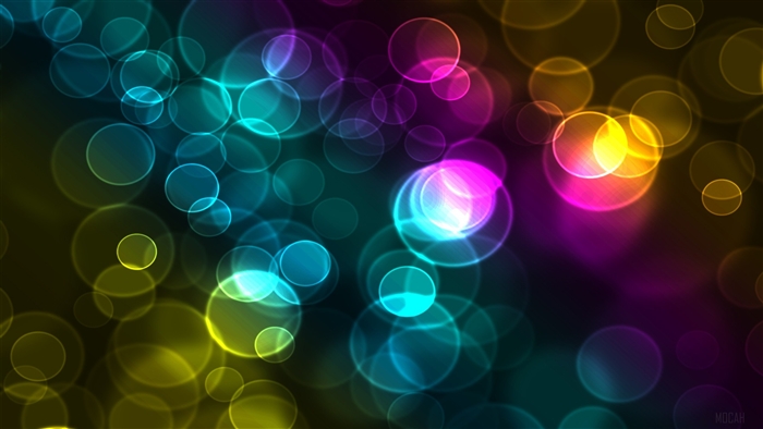 Colorful Bokeh Lights 4K